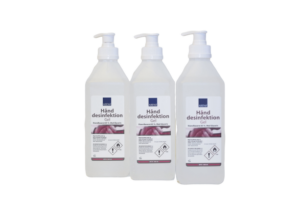 Håndsprit (gel, 600 ml, med pumpe)