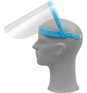 Visir m. vippefunktion (inkl 3 stk udskiftelige skærme)