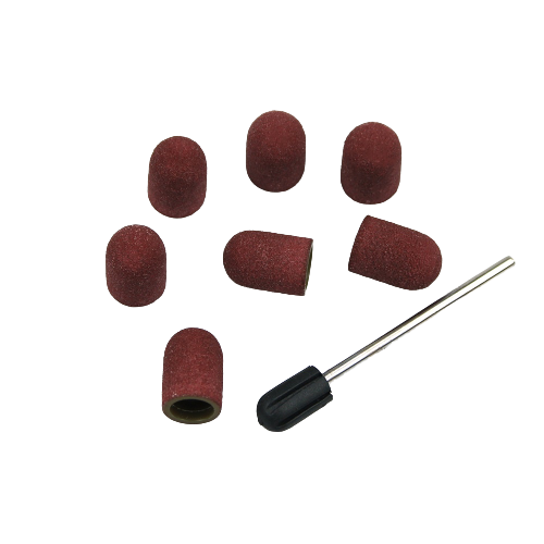 Slibehætter, rund, grov (10 stk)