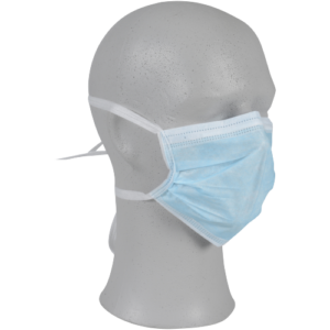 Mundbind / Ansigtsmaske m. bindebånd (Type IIR, 50 stk)