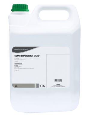 Demineraliseret vand (5 liter)
