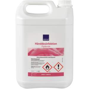 Håndsprit (Flydende, 5 liter, 85% ethanol)